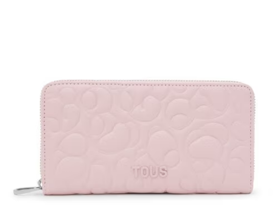Pale Pink Leather Wallet