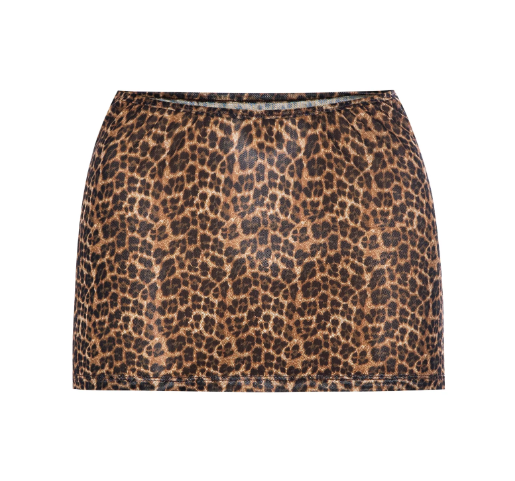 Elektra Leopard Skirt