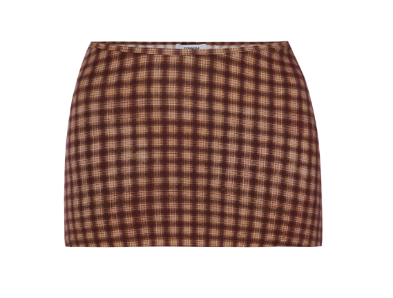 Elektra Plaid Skirt