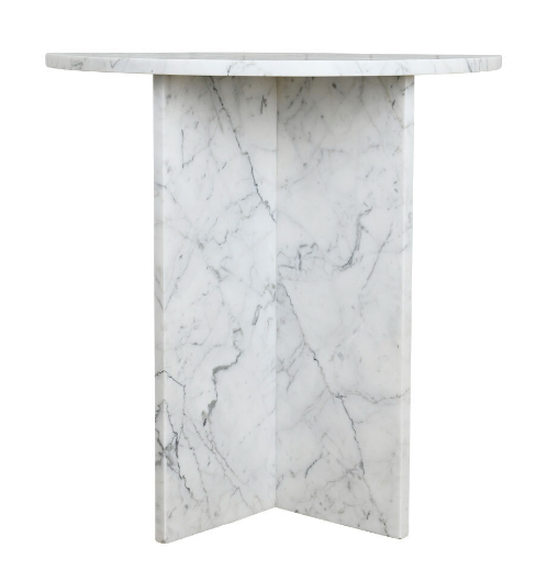 Marble Side Table Features